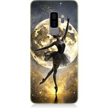 Teknomeg Samsung Galaxy S9 Plus Uyumlu Ayışığında Dans  Desenli Silikon Kılıf