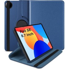 MTK Moveteck Xiaomi Redmi Pad Se 8.7 Inç 2024 Uyumlu Tablet Kılıf 360 Dönebilen Standlı Kapaklı