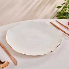 Karaca x Müge Anlı Servis Tabağı Gold 27 cm