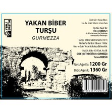 Gurmezza Süs Biberi (Yakan Biber) Turşusu 1,2 kg