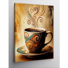 Tablomega Kanvas Tablo Dekoratif Fincan