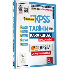Karakutu Yayınları 2025 KPSS Tarihin Kara Kutusu Modüler Set 3’lü ÖSYM Çıkmış Soru Bankası