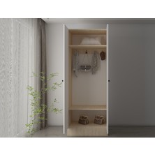 Bgr Mobilya 2 Kapaklı Modern Portmanto