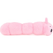 Evidea Soft Tırtıl Figürlü Yastık - Pembe - 30X10 cm