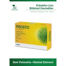 MDC Prosto (Saw Palmetto, Isırgan Otu, Likopen, Çinko, Selenyum) 30 Kapsül