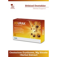 MDC Asurak (Kırmızı Kantaron, Magnezyum Sitrat, Levistikum, Biberiye) 30 Tablet