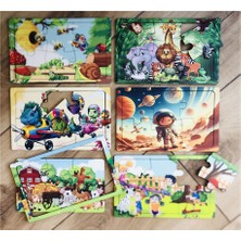 6 Model6 Parçalı Yap Boz Puzzle Set 1