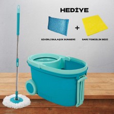 Technow Technoe Motek Mt-10 Comfort Mop Tekerlekli Taşıma Saplı Mop + Temizlik Seti