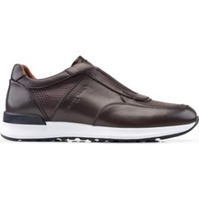 Nevzat Onay Kahverengi Bağcıksız Sneaker -85212-