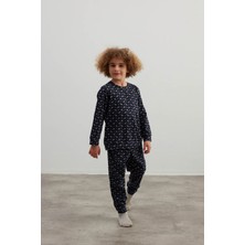Erkek Çocuk Pamuklu Uzun Kollu Pijama Takımı