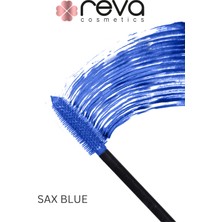 Reva Lash Booster & Full Volume Color Mascara -Tam Hacim & Uzatan Renkli Maskara Sax Mavisi 455