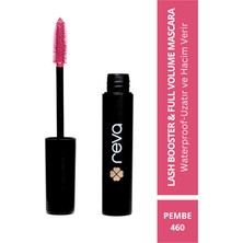 Reva Lash Booster & Full Volume Color Mascara -Tam Hacim & Uzatan Renkli Maskara Pembe 460