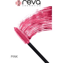 Reva Lash Booster & Full Volume Color Mascara -Tam Hacim & Uzatan Renkli Maskara Pembe 460