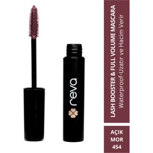 Reva Lash Booster & Full Volume Color Mascara -Tam Hacim & Uzatan Renkli Maskara Açık Mor 454