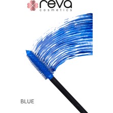 Reva Lash Booster & Full Volume Color Mascara -Tam Hacim & Uzatan Renkli Maskara Mavi 457