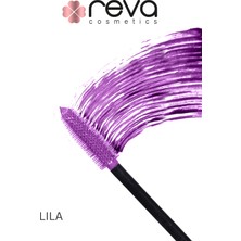 Reva Lash Booster & Full Volume Color Mascara -Tam Hacim & Uzatan Renkli Maskara Lila 452