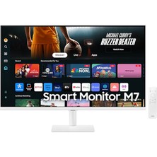 Samsung M7 LS32DM703UUXUF 32" 80 Ekran 4K Ultra LED TV- Beyaz