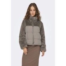 Onlwanja Fur Puffer Mıx Jacket cc Otw A.HAKİ15292945