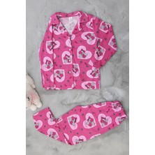 Gıronda 4-13 Yaş Çocuk Pijama Takımı Pembe - 408.1287.