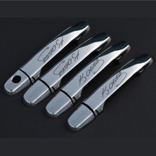 Woodhub Toyota Yaris Krom Kapı Kolu Tk 2006-2012 Ataturk