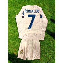 North Stand Nostaljik Real Madrid Uzun Kollu Çocuk Ronaldo Forması