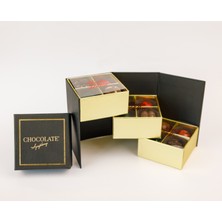 Chocolate Symphony 12'li Akordiyon Specıal Kutu Siyah