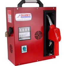 Düzey Pompa 220 Volt Sayaçlı Kapalı Tip Otomatik Mazot Aktarma Seti(Tabanca-Sayaç-Pompa-Hortum)