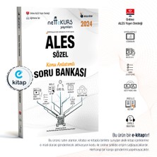 Nettekurs Yayınları ALES Sözel Konu Anlatımlı Akıllı Soru Bankası E-Kitap