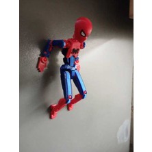 Dummy Spiderman: Hareketli Mini Figür