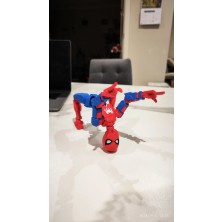 Dummy Spiderman: Hareketli Mini Figür
