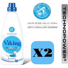 Viking Konsantre Yumuşatıcı Sensitive 1200 ml 2 Adet Yeni Ambalaj