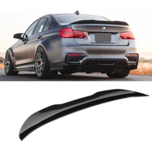 Carmind Bmw 3 Serisi F30 Psm Bagaj Üstü Spoiler Piano Black