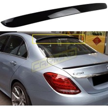 Carmind Mercedes C Serisi W205 Cam Üstü Piano Black Spoiler