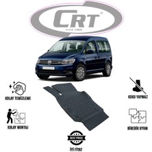 VW Caddy 2003-2021 TEK SOL 3D Araca Özel Paspas