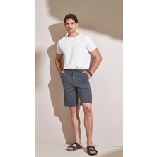 Tena Erkek Antrasit Beli Yarım Lastikli Tek Pile 7046 Şort