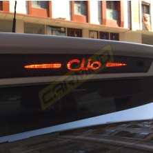 Renault Clio 4 Hb Karbon Arka Fren Stop Lambası Sticker