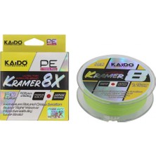 Kaido Kramer Japan 8x 250 mt Green Ip Misina 0,14 mm