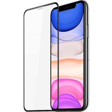 Vendas iPhone 11 Uyumlu Zore EKS Tam Kaplama Tempered Cam Ekran Koruyucu