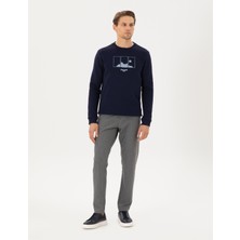 Pierre Cardin Erkek Antrasit Melanj Slim Fit Eşofman Altı 50290701-VR081