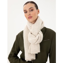 Pierre Cardin Kadın Ekru Kaşkol 50301061-VR019