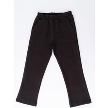 Kız Çocuk Ispanyol Paça Eşofman Altı 761 Siyah