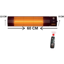 Sunstar Halojen Soba Infrared Isıtıcı Kumandalı 1800W