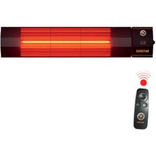 Sunstar Dış Mekan Halojen Soba Infrared Isıtıcı Kumandalı 2000W