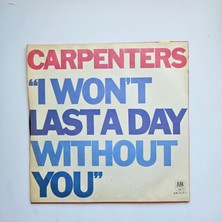 Carpenters - I Won't Last A Day Without You / One Love