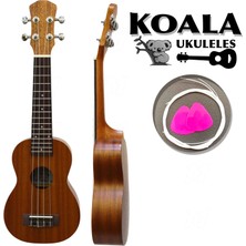 Delux Soprano Ukulele Seti Koala Kılıf+Pena+Takım Tel Hediye KA5215MS