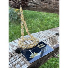 Yenilebilir Altın Parçaçıklı Golden Rosary Tesbih