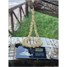 Yenilebilir Altın Parçaçıklı Golden Rosary Tesbih