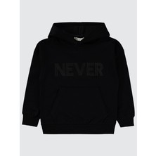 Civil Boys Erkek Çocuk Sweatshirt 6-9 Yaş Siyah