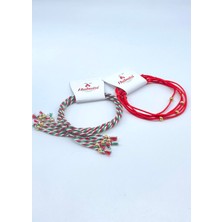 Concept Hubutu10’lu (2’li 5 Set) Kartlı Jelatinli Hediyelik Yılbaşı Marteniçka Dilek Şans Bilekliği