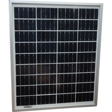 Ortec Solar 25 Watt Monokristal Güneş Paneli